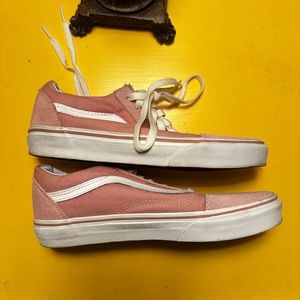 Gently used pink Vans